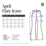 NK April Flare Jeans