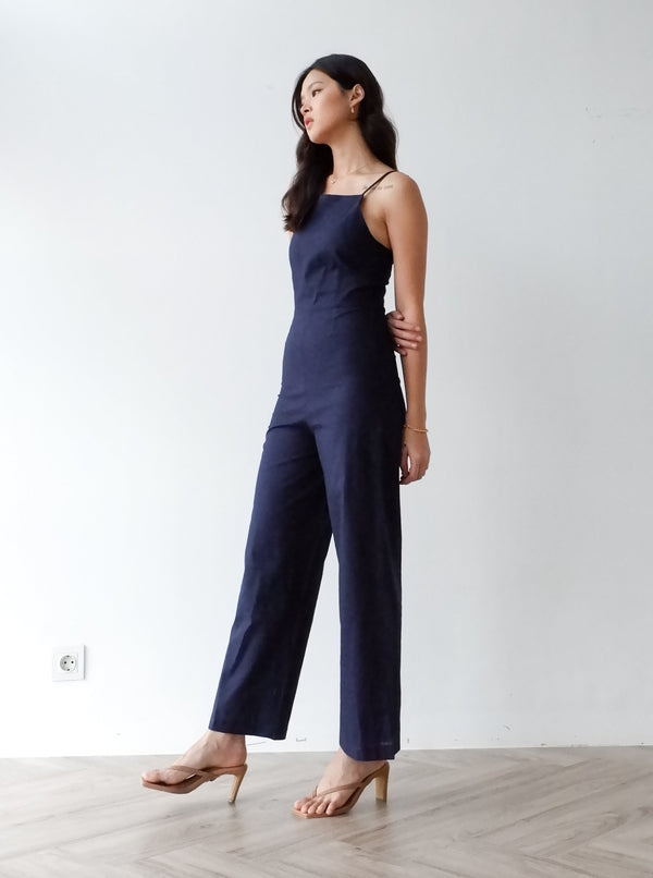 Nikijeans Jasmine Jumpsuit Navy