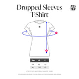 Dropped Sleeves Shirt White