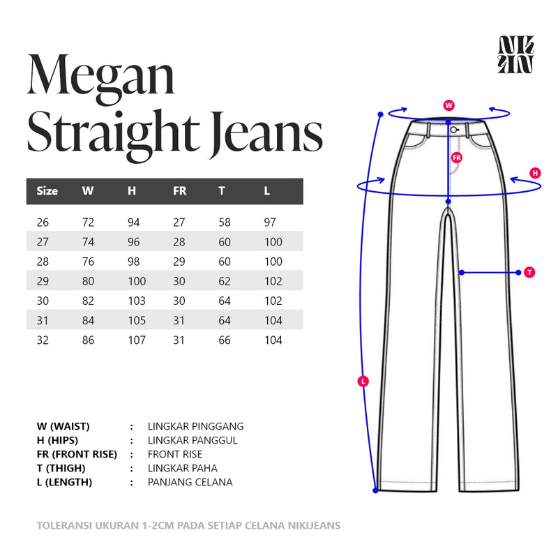 NK Megan Straight Jeans