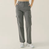 Casey Cargo Pants Dark Grey