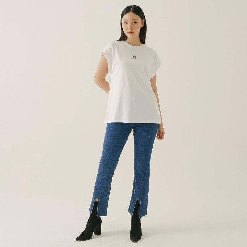 Jollie Bootcut Straight Jeans Dark Blue